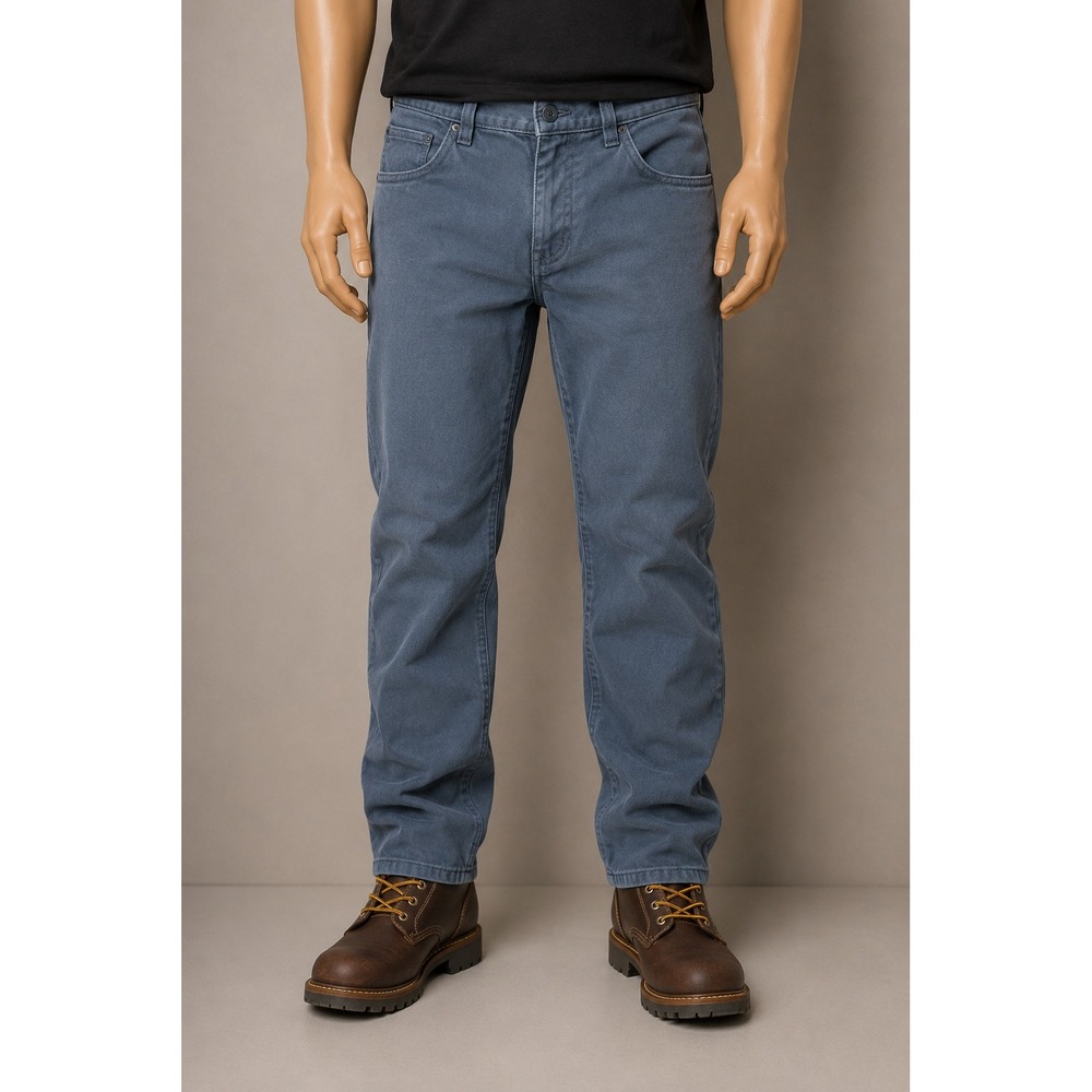 Carhartt Relaxed Fit Carpenter Pants Gray Canvas Work Trousers 36x28
